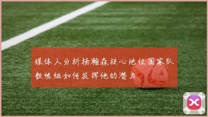 媒体人分析杨瀚森核心地位国家队教练组如何发挥他的潜力